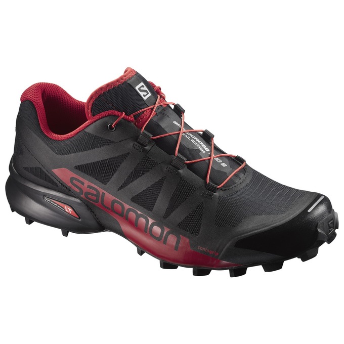 Chaussures De Trail Running Salomon Homme Noir / Bordeaux - Salomon SPEEDCROSS PRO 2 - France (2149-